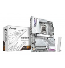 GIGABYTE X870E AORUS ELITE WIFI7 ICE Motherboard - Supports AMD Ryzen 9000 CPUs, 16+2+2 Phases Digital VRM, up to 8200Hz DDR5 (O