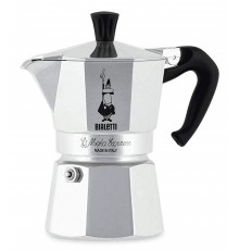 Bialetti Moka Express Moka pot 0.06 L Aluminium, Black