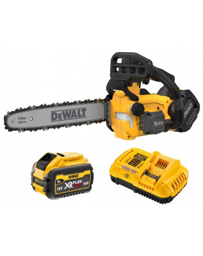 DEWALT. CHAINSAW 54V FV DCMCST635X1 35cm 1x9.0Ah