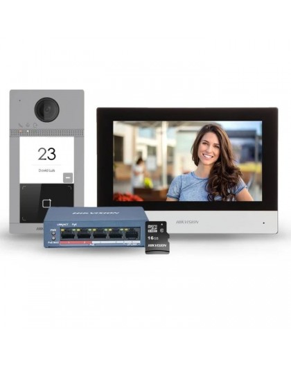 Hikvision DS-KIS604-S video-intercom set