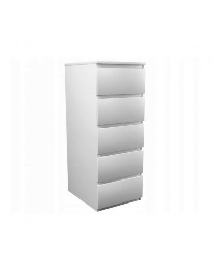 Topeshop W5 BIEL MAT chest of drawers