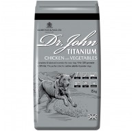 DR JOHN Titanium Chicken - dry dog food - 15kg