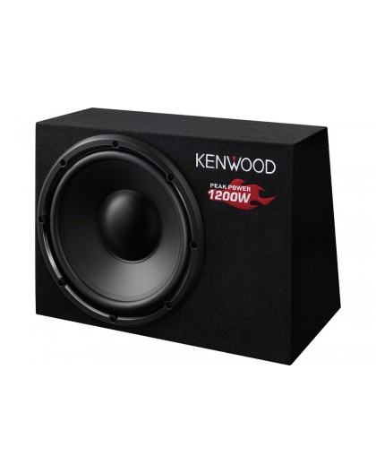 Kenwood KSC-W1200B car subwoofer Pre-loaded subwoofer 300 W