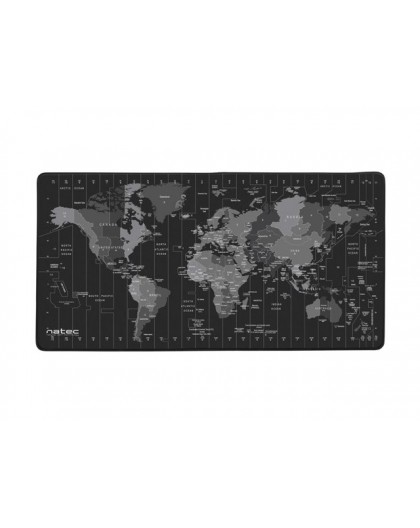 Natec mouse pad time zone maps maxi npo-1119
