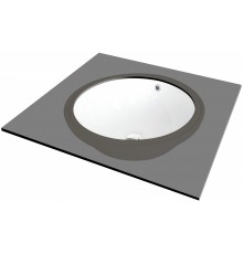 Ceramic undercounter washbasin