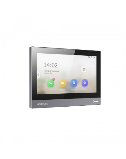 Hikvision DS-KH8381-WTE1 video intercom system 17.8 cm (7") Black