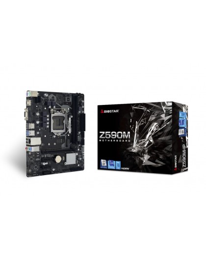Biostar Z590MHP Intel Z590 LGA 1200 (Socket H5) micro ATX
