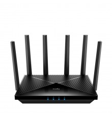 Cudy WR11000 wireless router 2.5 Gigabit Ethernet Tri-band (2.4 GHz / 5 GHz / 6 GHz) Black