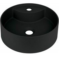 Granite countertop washbasin with space for a tap