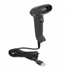 DeLOCK USB Barcode Scanner 1D and 2D with connection cable - German Version