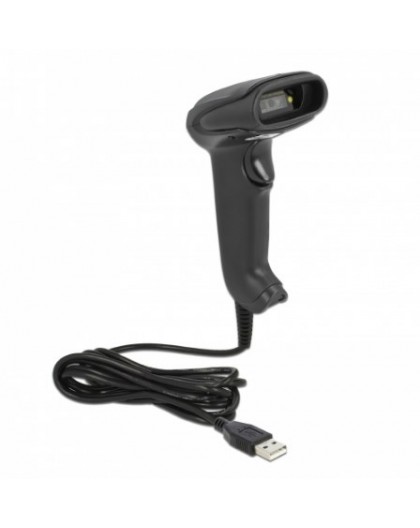 DeLOCK USB Barcode Scanner 1D and 2D with connection cable - German Version