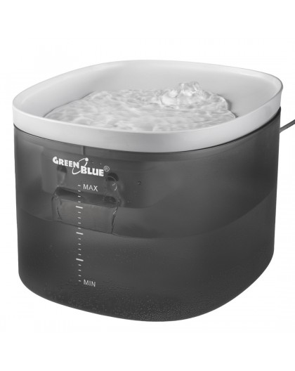 GreenBlue Automatic Water Dispenser/Pet Drinker, 3L, USB 5V1A, GB392