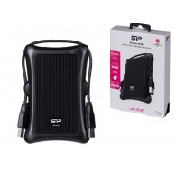 Silicon Power Armor A30 external hard drive 1 TB Black