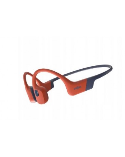 Shokz OpenSwim Pro Red wireless bone conduction headphones