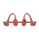 Shokz OpenSwim Pro Red wireless bone conduction headphones