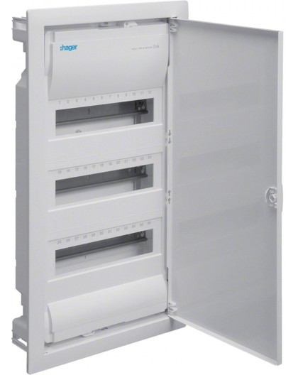 Flush-mounted distribution board 4R/48M cl. II, IP