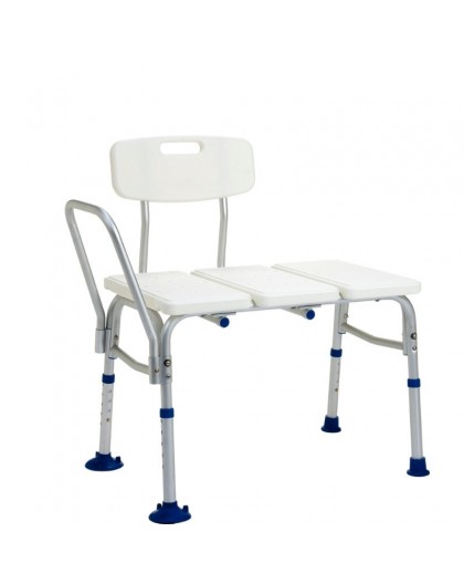 Vermeiren Kate Wheelchair bench with backrest White