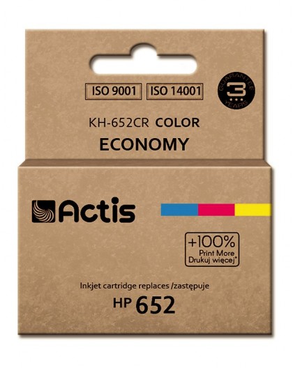 Actis KH-652CR Ink (replacement HP 652 F6V24AE Standard 15 ml color)