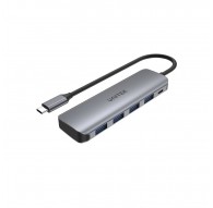 UNITEK H1107A liidesekeskus USB 3.2 Gen 1 (3.1 Gen 1) Type-A 5000 Mbit/s Hall