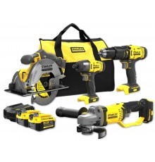 Set of 4 Fatmax SFMCK469M2 tools by STANLEY