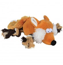 Trixie Fox Toy with Rope 34 cm 35919