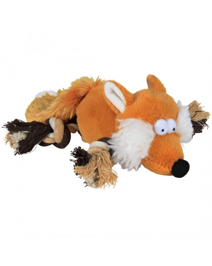 Trixie Fox Toy with Rope 34 cm 35919