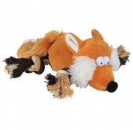 Trixie Fox Toy with Rope 34 cm 35919