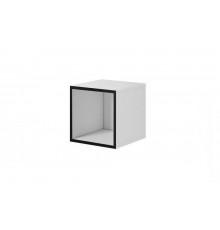 Cama open cabinet ROCO RO6 37/37/39 white/black