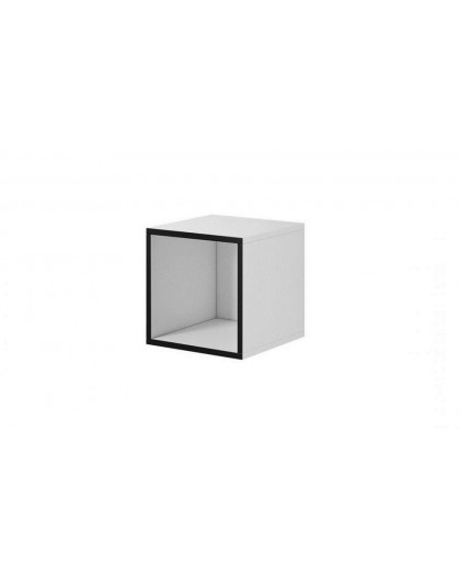 Cama open cabinet ROCO RO6 37/37/39 white/black