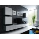 Cama TV Stand VIGO '180' 30/180/40 grey/white gloss