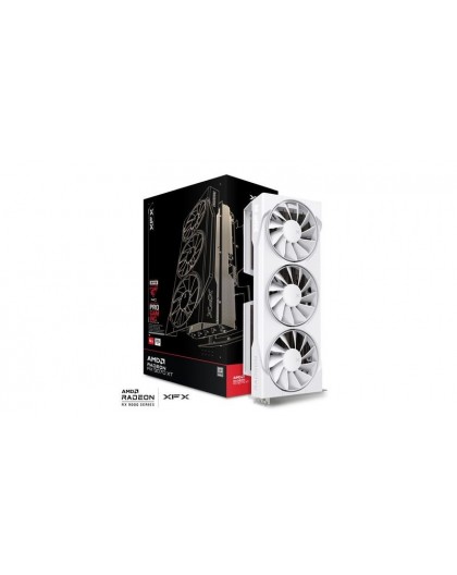 Graphics card. XFX Swift RX 9070 White 3-FAN GAM E 16G