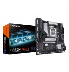 GIGABYTE B860M EAGLE Motherboard - Intel Core Ultra Series CPUs, 6+1+2+1 Phases VRM, up to 9066MHz DDR5, 1xPCIe 5.0 + 1xPCIe 4.0