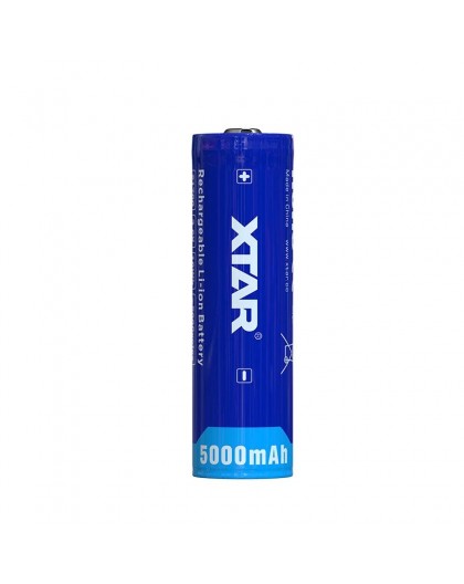 XTAR 21700 3.6V Li-ion 5000 mAh battery with protection