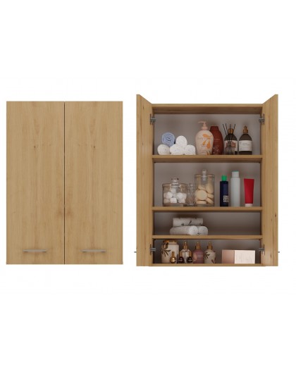 Topeshop POLA MINI DD ARTISAN bathroom storage cabinet Oak