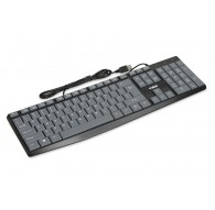 iBOX Eris USB Keyboard, Gray/Black