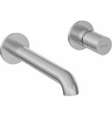 Concealed basin mixer