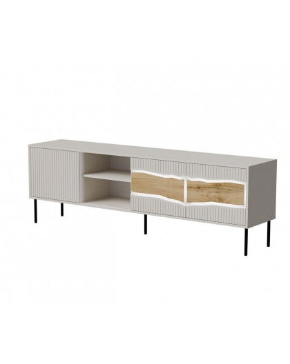 Cama INSERTO 3D1W TV cabinet 190x40x61.5 cashmere + LED