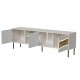 Cama INSERTO 3D1W TV cabinet 190x40x61.5 cashmere + LED