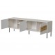 Cama INSERTO 3D1W TV cabinet 190x40x61.5 cashmere + LED