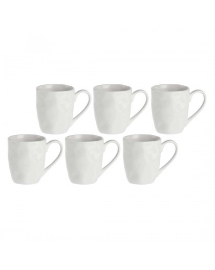 Set of 6 mugs 110 ml Porcellana Lunia