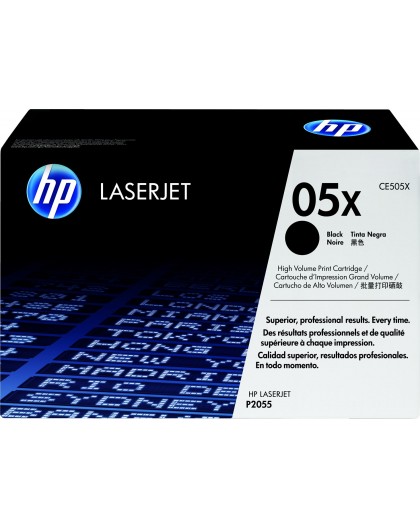 HP 05X Schwarz LaserJet Tonerpatrone