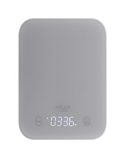 ADLER AD 3181 grey kitchen scale