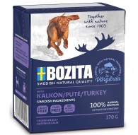BOZITA Wet dog food Chunks in jelly Turkey 370 g