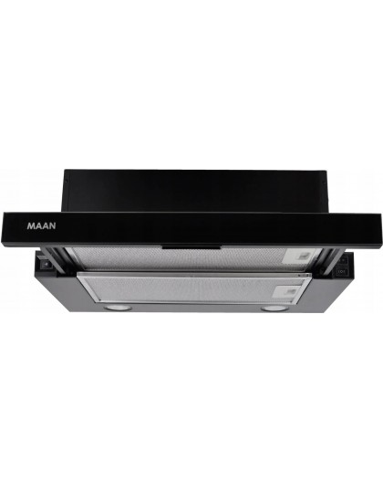 Telescopic hood MAAN Corona 2 G 50 Black
