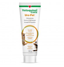 VETOQUINOL Uro-Pet - urine acidifying paste for dog and cat – 120g