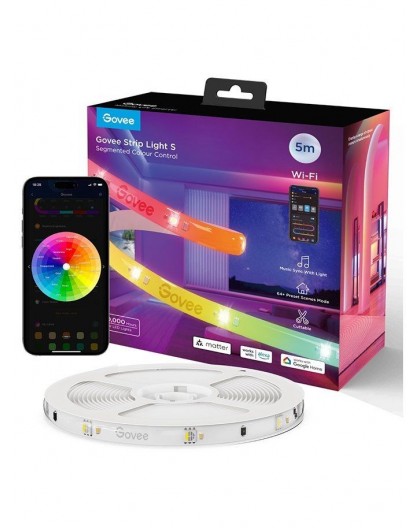 Govee H612A 5m | LED Strip | Wi-Fi, Bluetooth, RGBIC