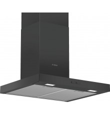 Bosch Serie 2 DWB66BC60 cooker hood Wall-mounted Black 621 m³/h B