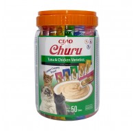 INABA Churu Varieties Chicken and tuna - cat treats - 50 x 14g