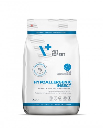 VET EXPERT Veterinary Diet Hypoallergenic Insect Dog - dry dog food - 2 kg