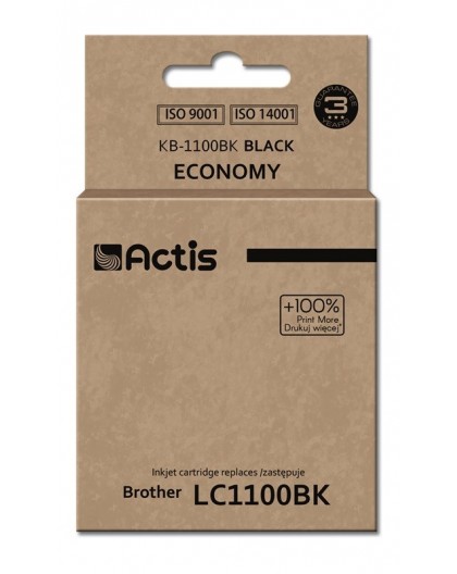 Actis KB-1100Bk Ink (replacement for Brother LC1100BK/980BK Standard 28 ml black)